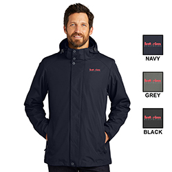 MEN'S PORT AUTHORITY ALL-WEATHER 3-IN-1 JACKET