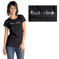 LADIES RHINESTONE T-SHIRT