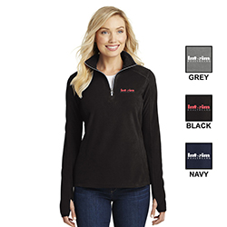 WOMEN'S PORT AUTHORITY MICROFLEECE PULLOVER