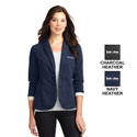 LADIES PORT AUTHORITY FLEECE BLAZER