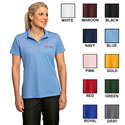 LADIES MOISTURE WICKING POLO SHIRT