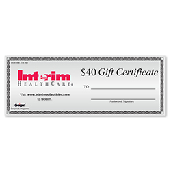 $40 GIFT CERTIFICATE